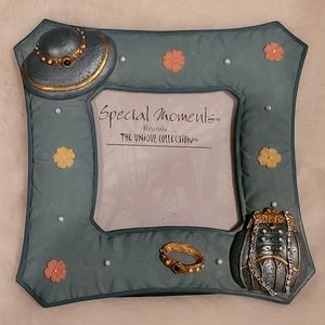 Special Moments Unique Collection Ceramic Picture Frame Hat Purse Ring New